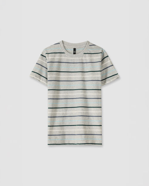 Playera Cuello Redondo Rayas